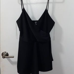 Simple black romper!!
